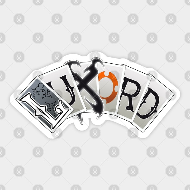 Luxord Title Sticker by DoctorBadguy